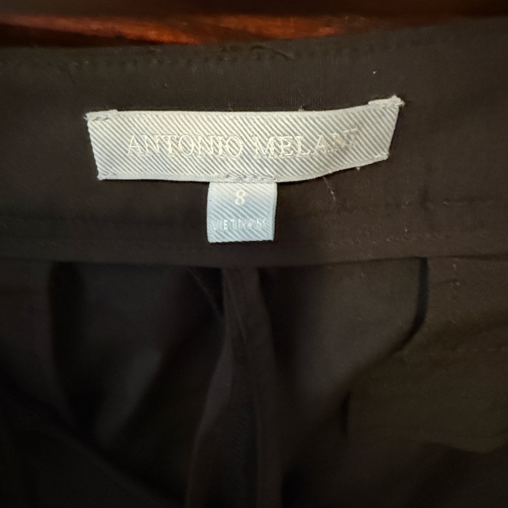 Antonio Melani Elegant Black Trousers